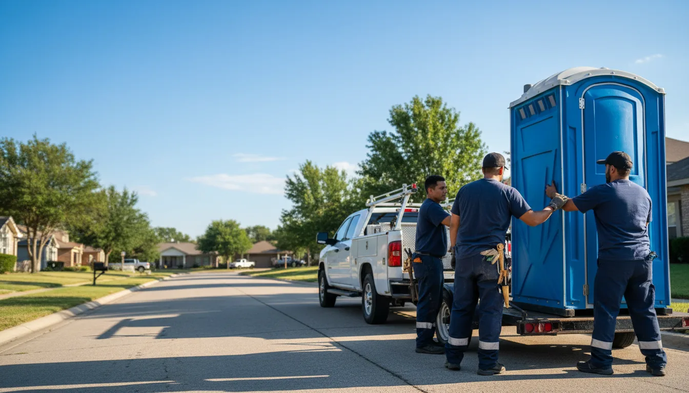 Portable Toilet Rental in Hallsville, MO near me